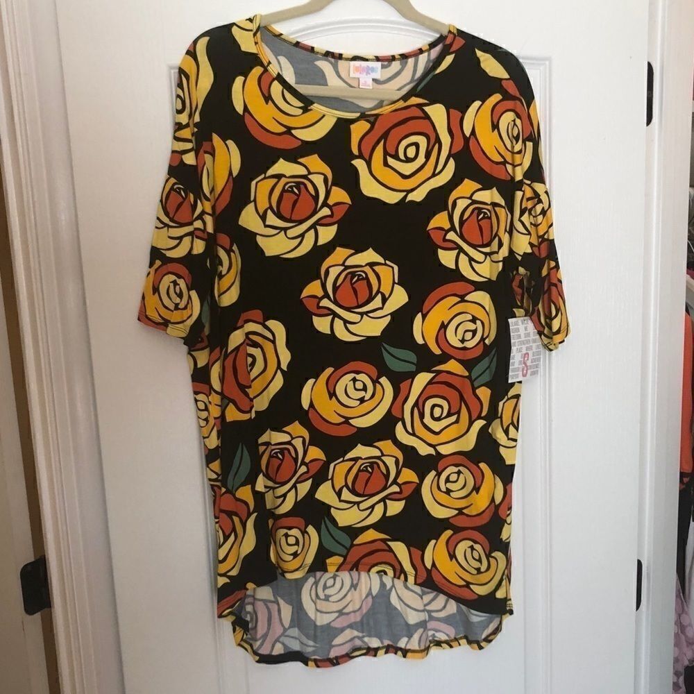New LuLaRoe Disney RARE Irma, beauty & beast, S